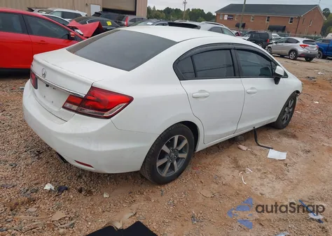 2013 Honda Civic Lx z USA, uszkodzony, nr VIN 2HGFB2F56DH589495